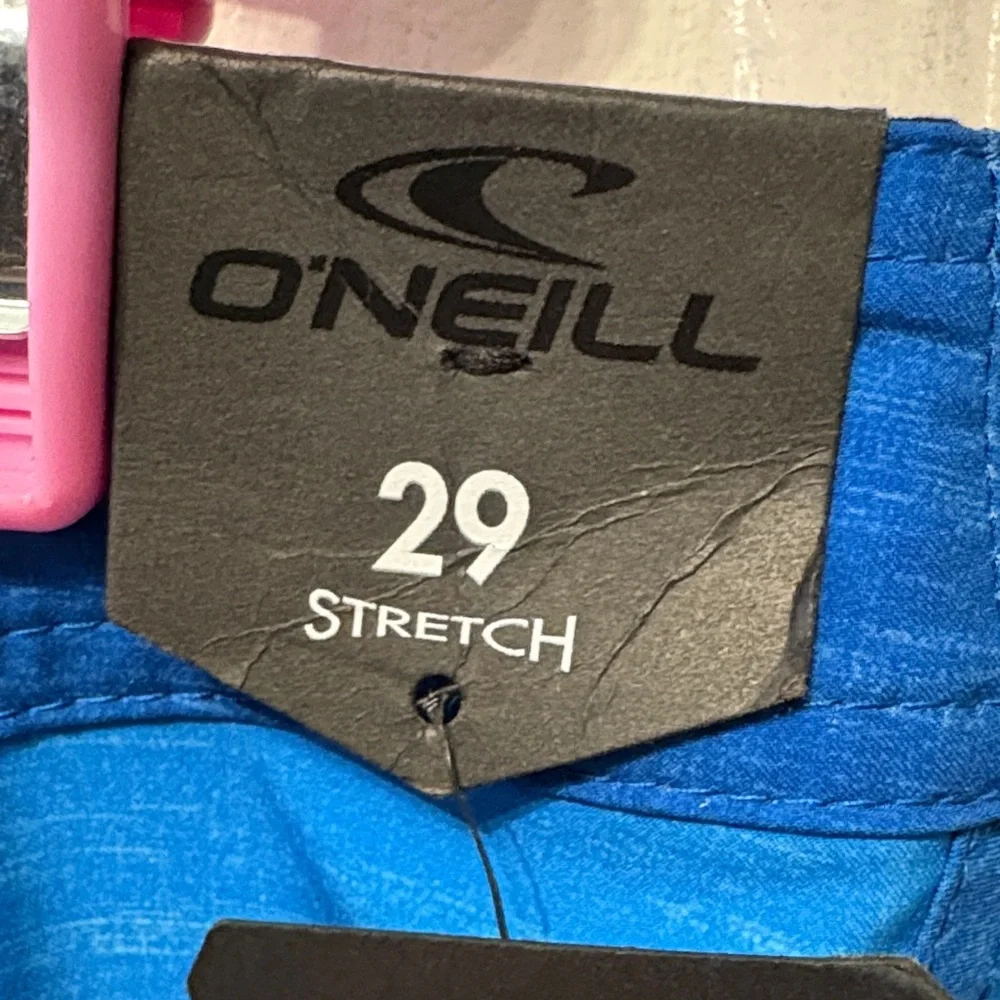 O'Neill Men's Blue, Orange, and Yellow Board Shorts